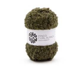 Fil bouclette ultra doux & texturé - PINGO CURL ALPAGA - Pingouin
