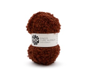 Fil bouclette ultra doux & texturé - PINGO CURL ALPAGA - Pingouin