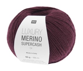 Luxury Merino Supercash DK – Laine mérinos & cachemire d’exception – Rico Design - Pour tricots élégants, doux & intemporels