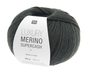 Luxury Merino Supercash DK – Laine mérinos & cachemire d’exception – Rico Design - Pour tricots élégants, doux & intemporels