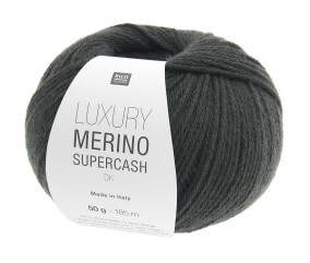 Luxury Merino Supercash DK – Laine mérinos & cachemire d’exception – Rico Design - Pour tricots élégants, doux & intemporels
