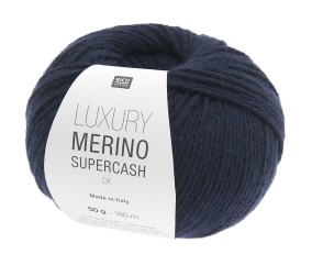 Luxury Merino Supercash DK – Laine mérinos & cachemire d’exception – Rico Design - Pour tricots élégants, doux & intemporels