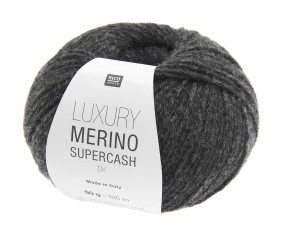 Luxury Merino Supercash DK – Laine mérinos & cachemire d’exception – Rico Design - Pour tricots élégants, doux & intemporels