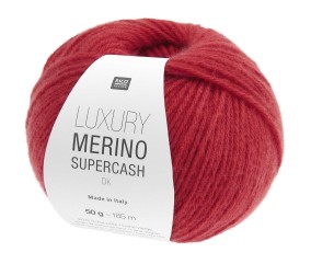 Luxury Merino Supercash DK – Laine mérinos & cachemire d’exception – Rico Design - Pour tricots élégants, doux & intemporels