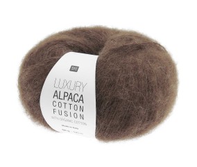 Coton bio à Tricoter & alpaga Luxury Alpaca Cotton Fusion – Rico Design – La rencontre parfaite entre fraîcheur, douceur et luxe
