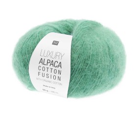 Coton bio à Tricoter & alpaga Luxury Alpaca Cotton Fusion – Rico Design – La rencontre parfaite entre fraîcheur, douceur et luxe