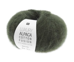 Coton bio à Tricoter & alpaga Luxury Alpaca Cotton Fusion – Rico Design – La rencontre parfaite entre fraîcheur, douceur et luxe