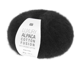 Coton bio à Tricoter & alpaga Luxury Alpaca Cotton Fusion – Rico Design – La rencontre parfaite entre fraîcheur, douceur et luxe