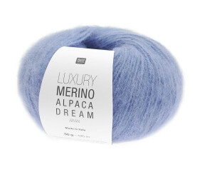 Pelote de laine et alpaga LUXURY MERINO ALPAGA DREAM ARAN - Rico Design - Le fil noble et volumineux au toucher cocooning
