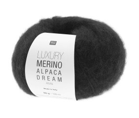 Pelote de laine et alpaga LUXURY MERINO ALPAGA DREAM ARAN - Rico Design - Le fil noble et volumineux au toucher cocooning