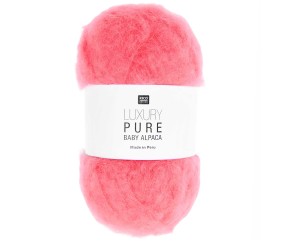 Pelote exceptionnelle LUXURY PURE BABY ALPACA - Rico Design - Le fil 100 % alpaga bébé pour un tricot haut de gamme
