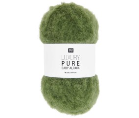 Pelote exceptionnelle LUXURY PURE BABY ALPACA - Rico Design - Le fil 100 % alpaga bébé pour un tricot haut de gamme