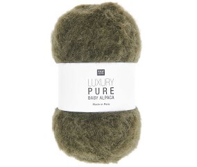 Pelote exceptionnelle LUXURY PURE BABY ALPACA - Rico Design - Le fil 100 % alpaga bébé pour un tricot haut de gamme