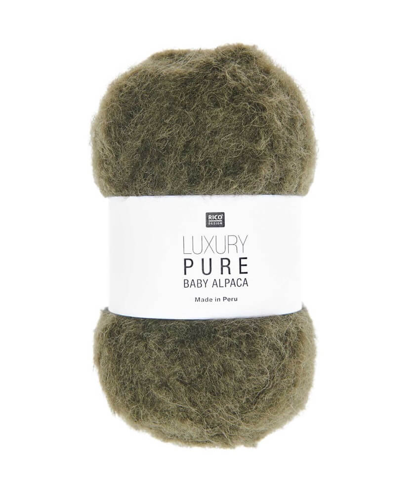 Pelote exceptionnelle LUXURY PURE BABY ALPACA - Rico Design - Le fil 100 % alpaga bébé pour un tricot haut de gamme