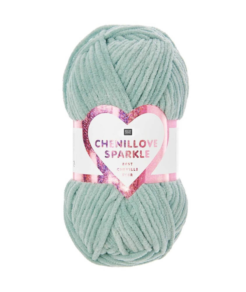 Pelote à tricoter CREATIVE CHENILLOVE SPARKLE - 100gr - Rico Design