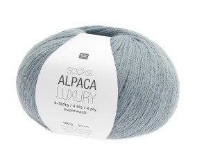 Pelote de laine à chaussette Socks Alpaca Luxury 4 fils -100 gr - Rico Design
