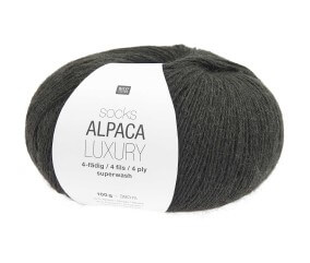 Pelote de laine à chaussette Socks Alpaca Luxury 4 fils -100 gr - Rico Design