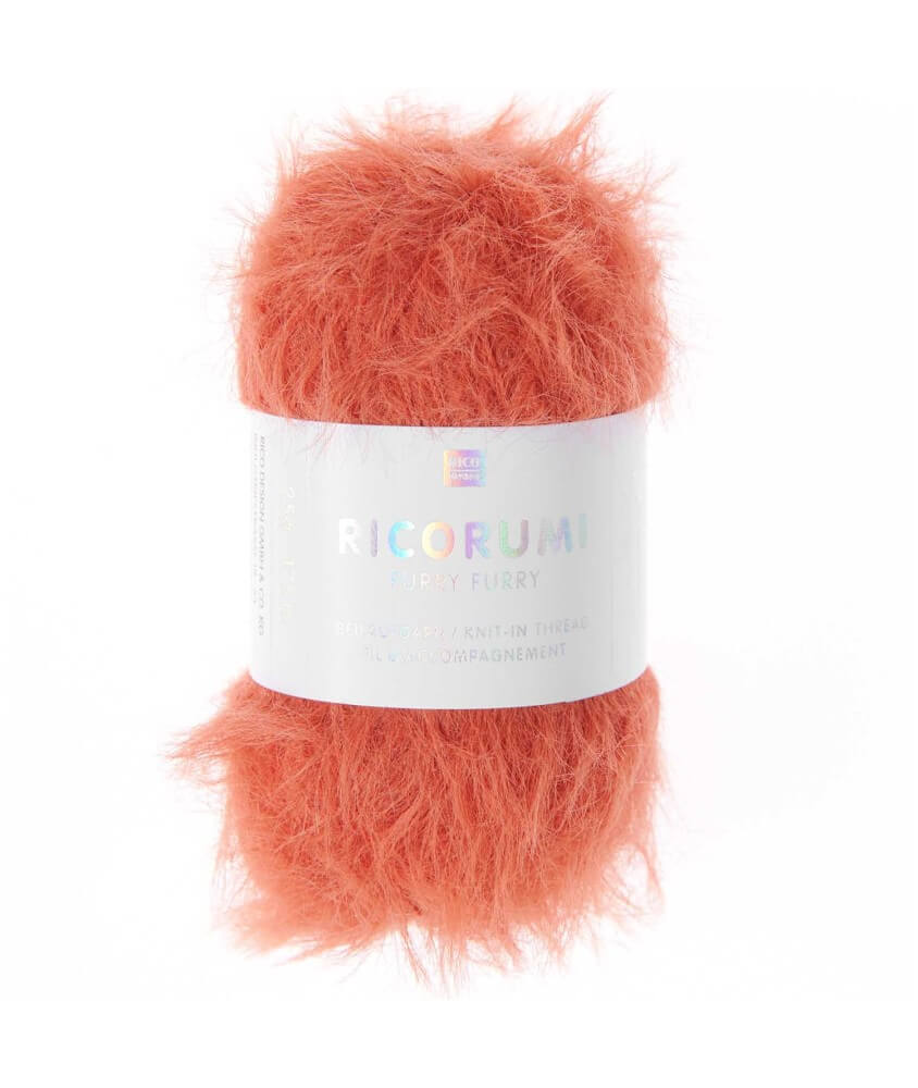 Fil fausse fourrure RICORUMI FURRY FURRY - 25 gr - Rico Design - Idéal pour les amigurumis et créations douillettes