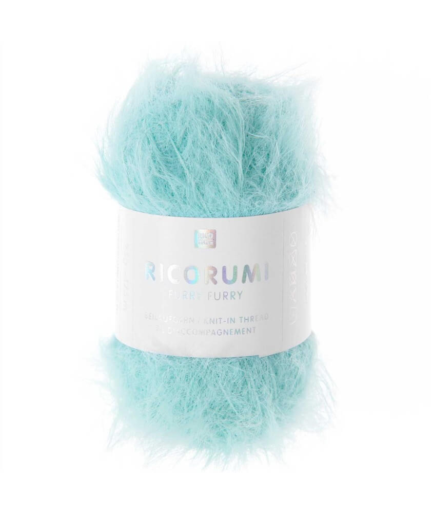 Fil fausse fourrure RICORUMI FURRY FURRY - 25 gr - Rico Design - Idéal pour les amigurumis et créations douillettes