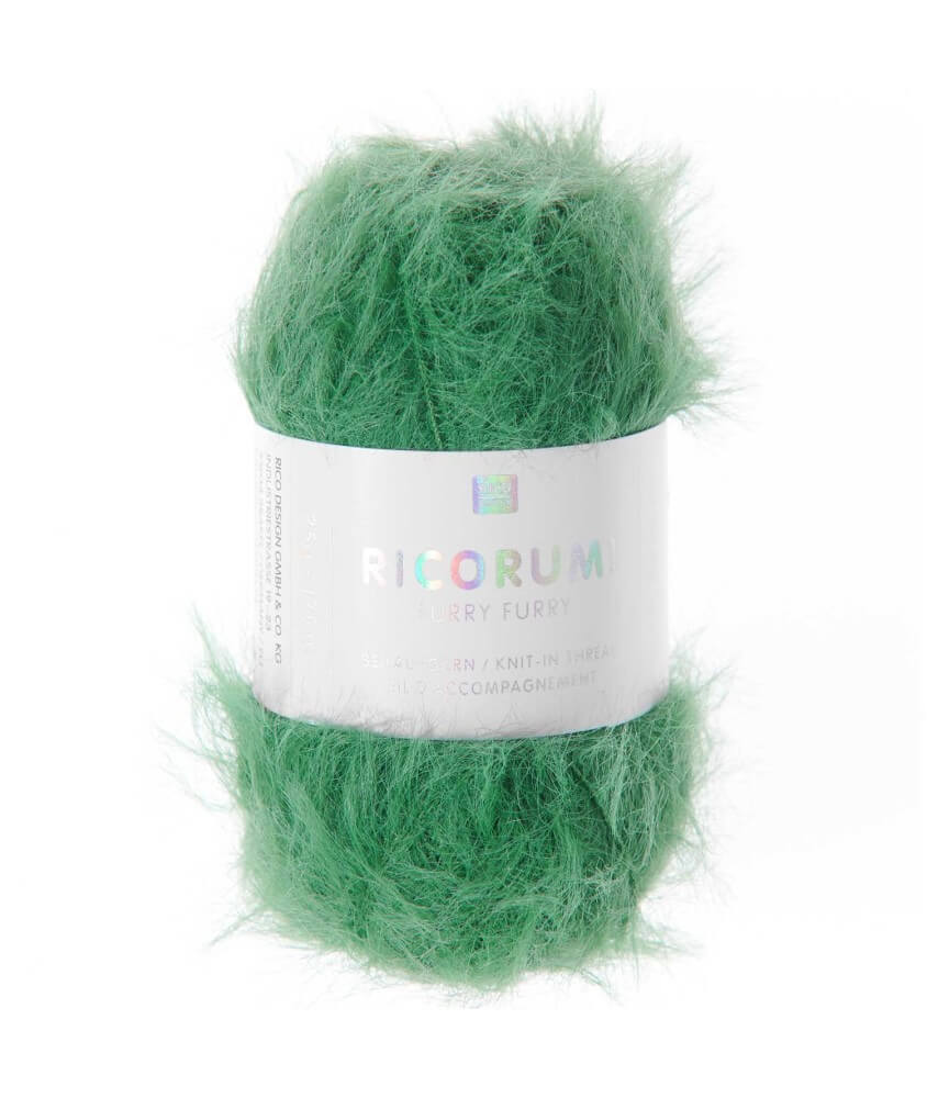 Fil fausse fourrure RICORUMI FURRY FURRY - 25 gr - Rico Design - Idéal pour les amigurumis et créations douillettes