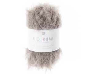 Fil fausse fourrure RICORUMI FURRY FURRY - 25 gr - Rico Design - Idéal pour les amigurumis et créations douillettes