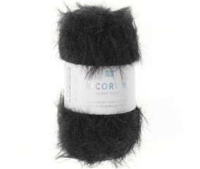 Fil fausse fourrure RICORUMI FURRY FURRY - 25 gr - Rico Design - Idéal pour les amigurumis et créations douillettes