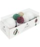 Kit de crochet Ricorumi Variation Or - Boules de Noël festives x2 - Rico Design