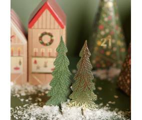 Kit de Bricolage Calendrier de l’Avent – Maisons & Sapins à Personnaliser – Rico Design