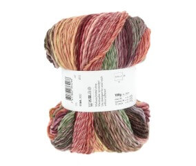 Pelote de Laine INFINITY - 100gr - Lang Yarns - 100% Mérinos Extrafine Superwash - Couleurs aléatoires, rendu artistique unique