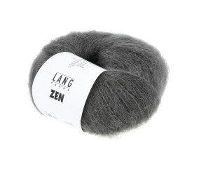 Pelote de Laine, Alpaga et Soie à tricoter ZEN - 25GR - Lang Yarns