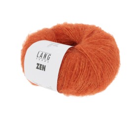 Pelote de Laine, Alpaga et Soie à tricoter ZEN - 25GR - Lang Yarns