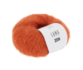 Pelote de Laine, Alpaga et Soie à tricoter ZEN - 25GR - Lang Yarns