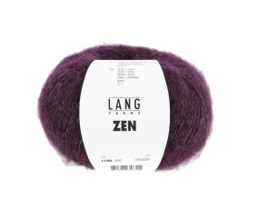Pelote de Laine, Alpaga et Soie à tricoter ZEN - 25GR - Lang Yarns