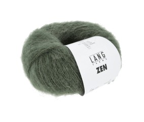 Pelote de Laine, Alpaga et Soie à tricoter ZEN - 25GR - Lang Yarns