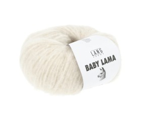 Pelote de laine BABY LAMA - Lang Yarns - Fil noble, moelleux et isolant thermique