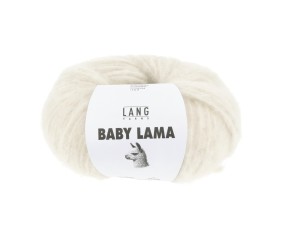 Pelote de laine BABY LAMA - Lang Yarns - Fil noble, moelleux et isolant thermique