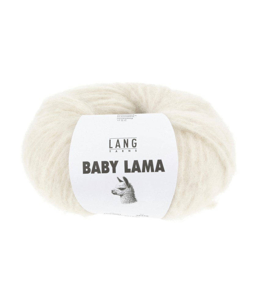 Pelote de laine BABY LAMA - Lang Yarns - Fil noble, moelleux et isolant thermique Pelote de laine BABY LAMA - Lang Yarns - Fil noble, moelleux et isolant thermique