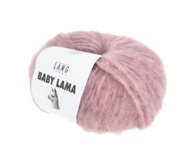 Pelote de laine BABY LAMA - Lang Yarns - Fil noble, moelleux et isolant thermique