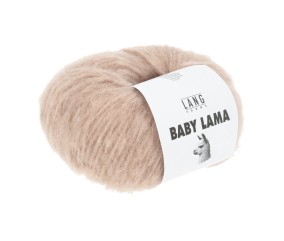 Pelote de laine BABY LAMA - Lang Yarns - Fil noble, moelleux et isolant thermique