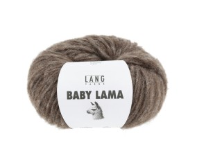 Pelote de laine BABY LAMA - Lang Yarns - Fil noble, moelleux et isolant thermique