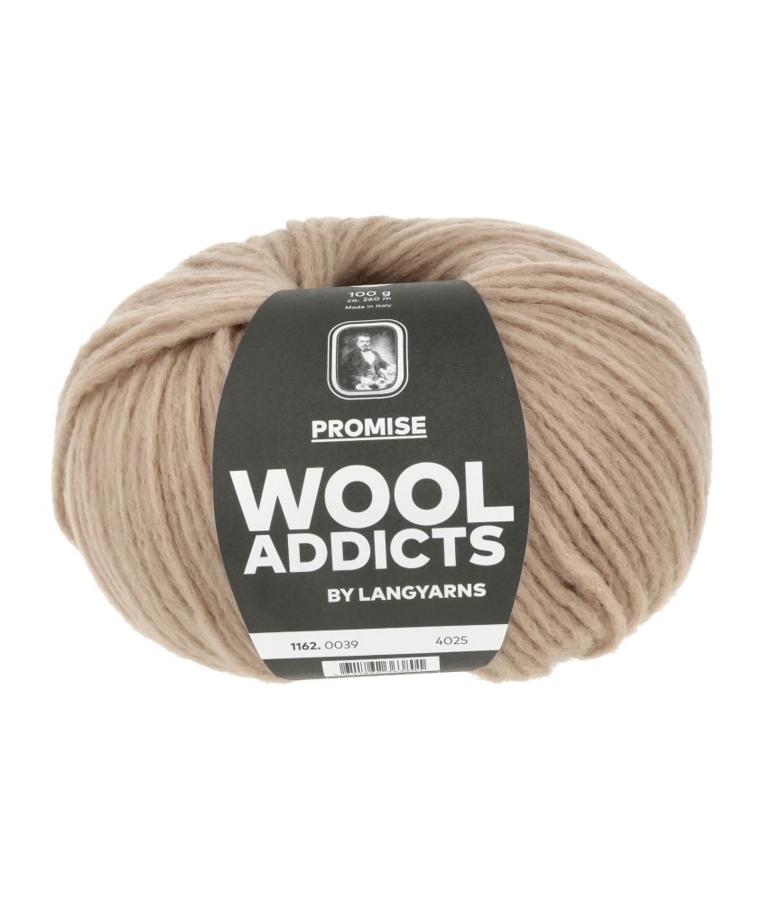 Pelote de laine PROMISE de Wool Addicts - 100gr – Laine Mérinos Extrafine & Polyamide