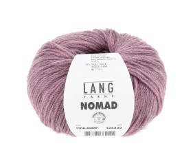 Pelote de laine et yak NOMAD – 25gr - Lang Yarns - Laine extrafine & yak naturel – Luxe rustique pour tricots nomades