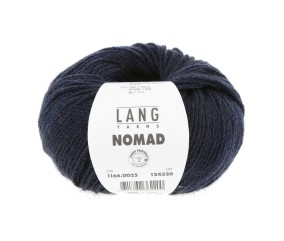 Pelote de laine et yak NOMAD – 25gr - Lang Yarns - Laine extrafine & yak naturel – Luxe rustique pour tricots nomades