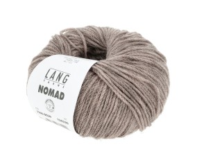 Pelote de laine et yak NOMAD – 25gr - Lang Yarns - Laine extrafine & yak naturel – Luxe rustique pour tricots nomades