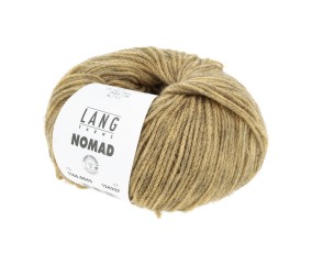 Pelote de laine et yak NOMAD – 25gr - Lang Yarns - Laine extrafine & yak naturel – Luxe rustique pour tricots nomades