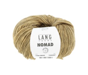 Pelote de laine et yak NOMAD – 25gr - Lang Yarns - Laine extrafine & yak naturel – Luxe rustique pour tricots nomades