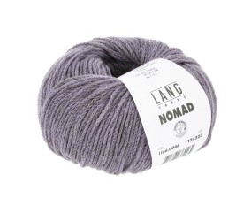Pelote de laine et yak NOMAD – 25gr - Lang Yarns - Laine extrafine & yak naturel – Luxe rustique pour tricots nomades