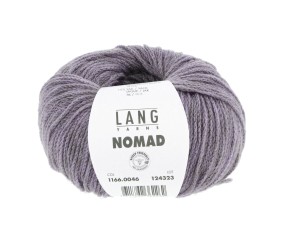 Pelote de laine et yak NOMAD – 25gr - Lang Yarns - Laine extrafine & yak naturel – Luxe rustique pour tricots nomades