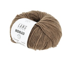 Pelote de laine et yak NOMAD – 25gr - Lang Yarns - Laine extrafine & yak naturel – Luxe rustique pour tricots nomades