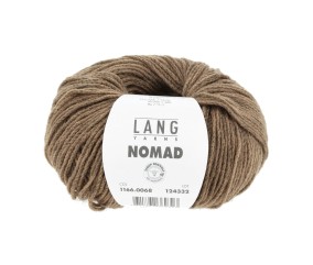 Pelote de laine et yak NOMAD – 25gr - Lang Yarns - Laine extrafine & yak naturel – Luxe rustique pour tricots nomades